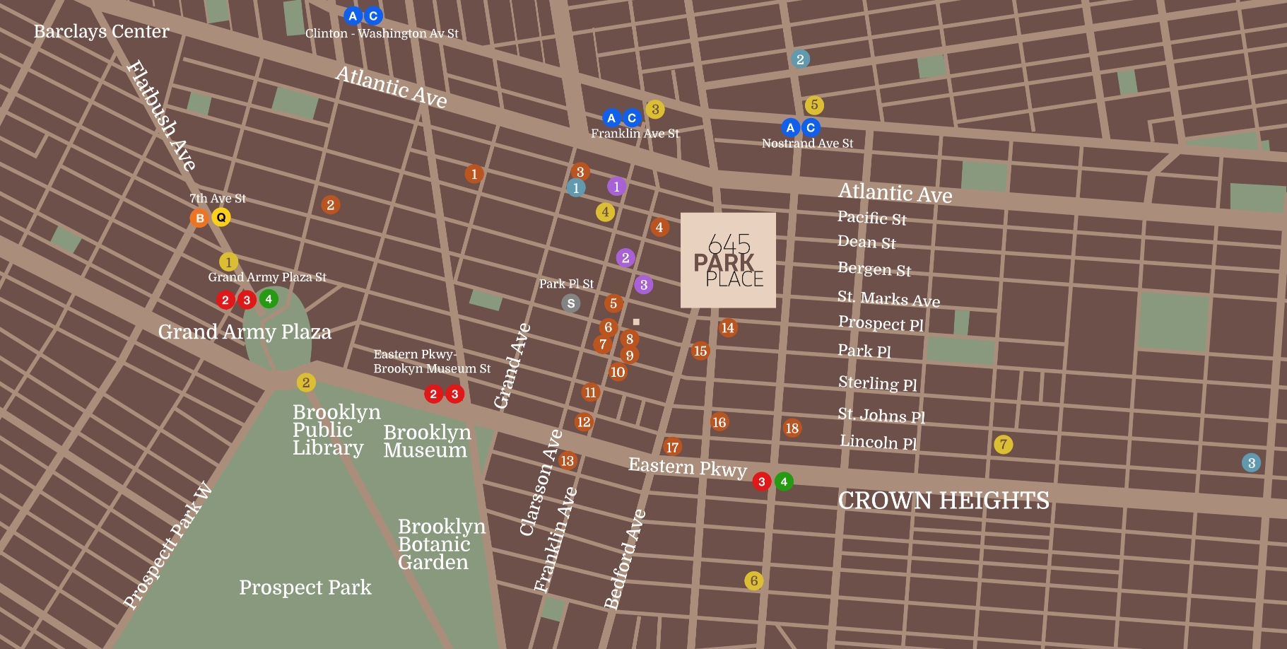 Neighborhood map